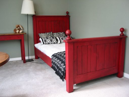 Red Twin Sized Bed